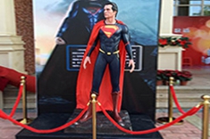 【科幻影视人物】玻璃钢超人雕塑，漫画史上第一位超级英雄形象雕塑