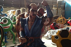 【游戏人物】日本武士雕塑摆件，一切阴谋的始作俑者就是他!!!
