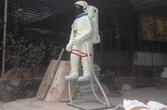 【人物雕塑】航天员玻璃钢雕塑  纪念展览美陈装饰