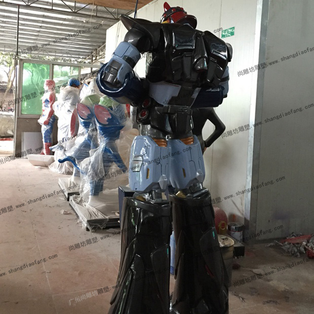 玻璃钢机器人雕塑3