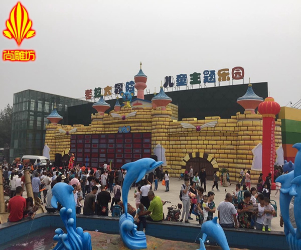 【】北京儿童主题乐园考拉大冒险玻璃钢整装