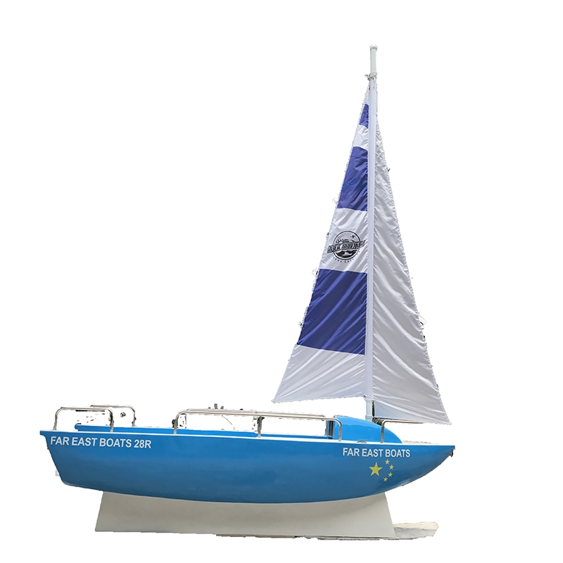 尚雕坊大型玻璃钢雕塑帆船造型摆件水上乐园景观设计工程厂家定制